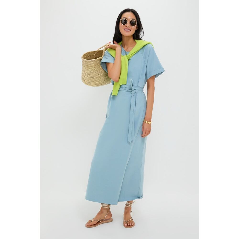 TUCKERNUCK Slate Blue Clarissa Maxi Dress Size M NWT Retail $168 Tuckernuck - Picture 4 of 7